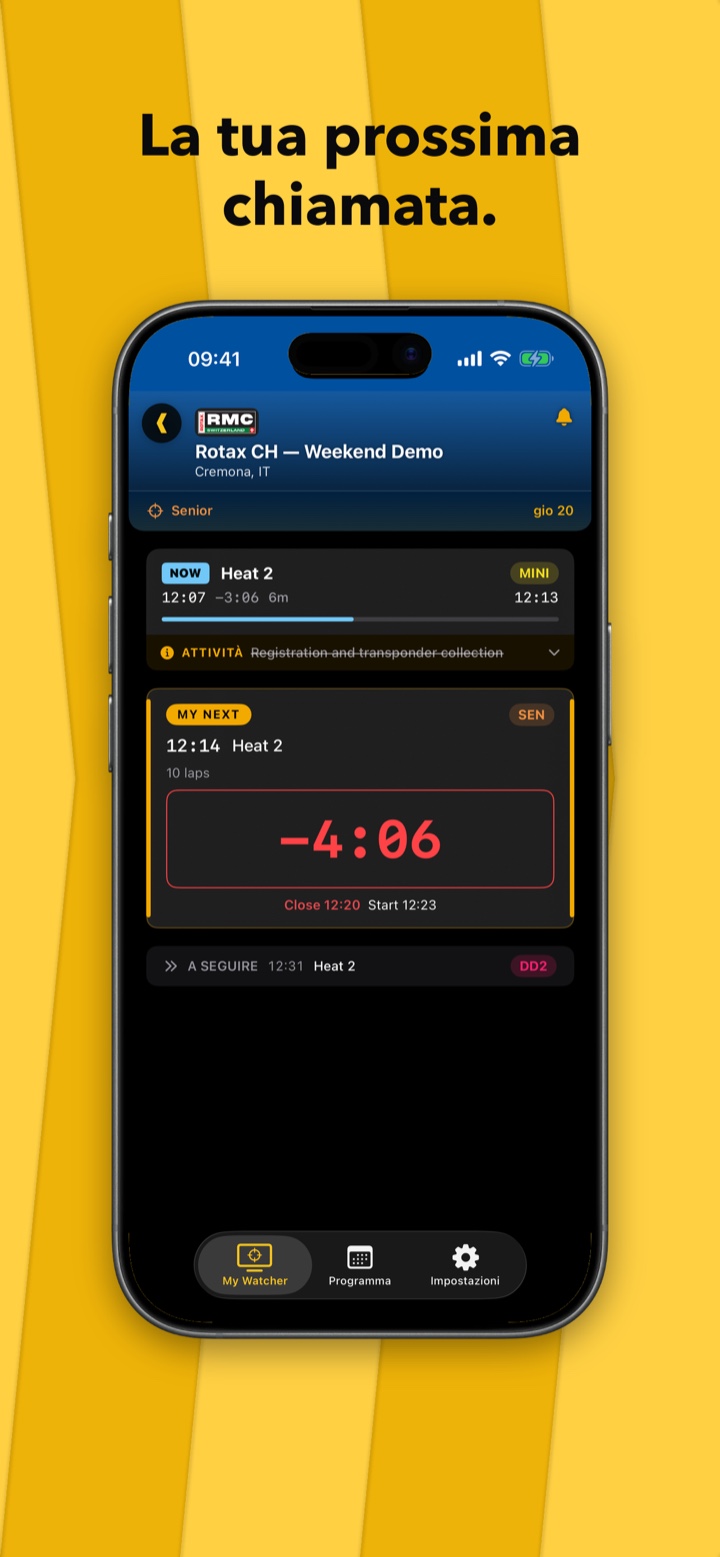 GridCall su iPhone — la tua prossima chiamata, live